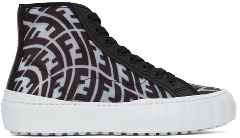 fake fendi sneakers|men's fendi high top sneakers.